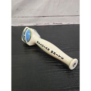 Blue Moon Belgian White Beer Tap Handle Cream Ceramic Bar Kegerator Accessory